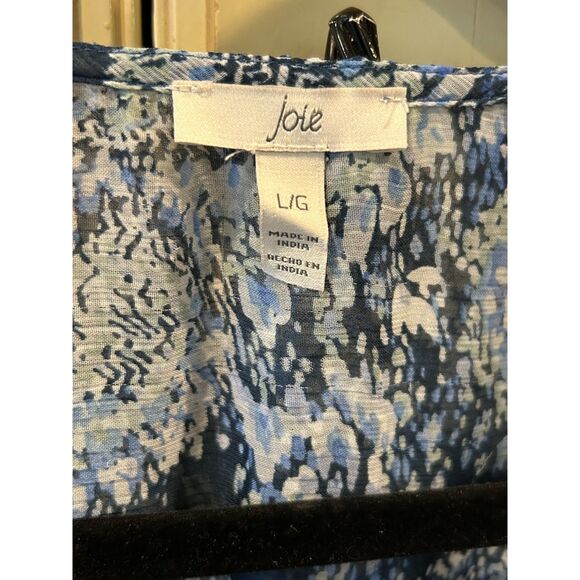 Joie Parisian Paisley Boho Printed Maxi Dress - Size Large - Picture 7 of 7